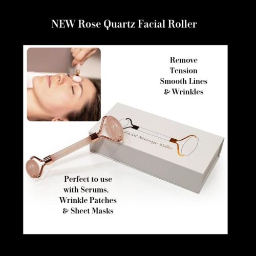 Clean & Roll Rose Quartz Facial Roller