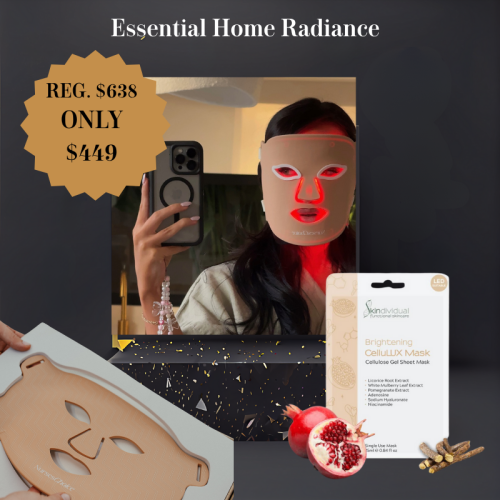 Black Friday – Essential Home Radiance LED Face Mask